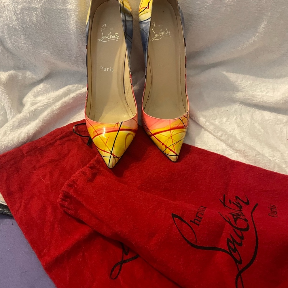 Beautiful, sassy Christian Louboutin shoes.